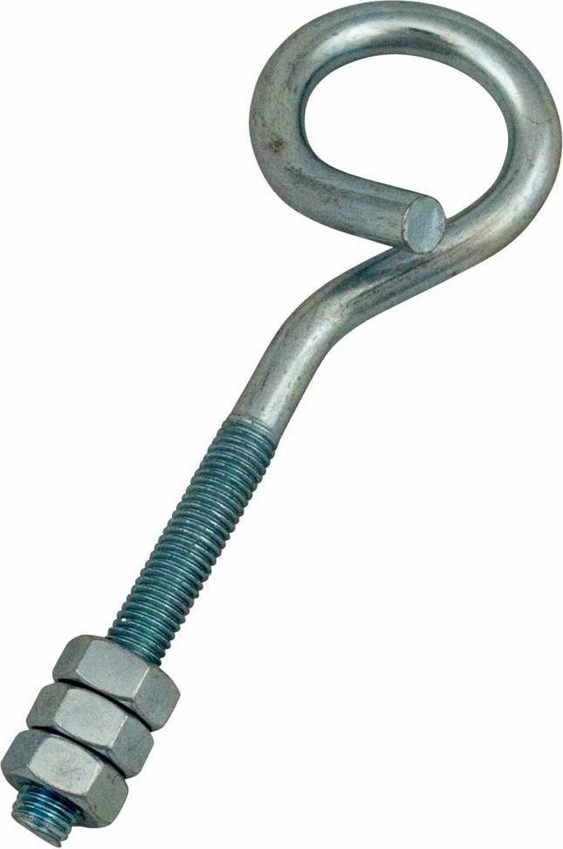 WAELBERS schommelhaak | M10 x 145 mm | metrische schroefdraad | verzinkt